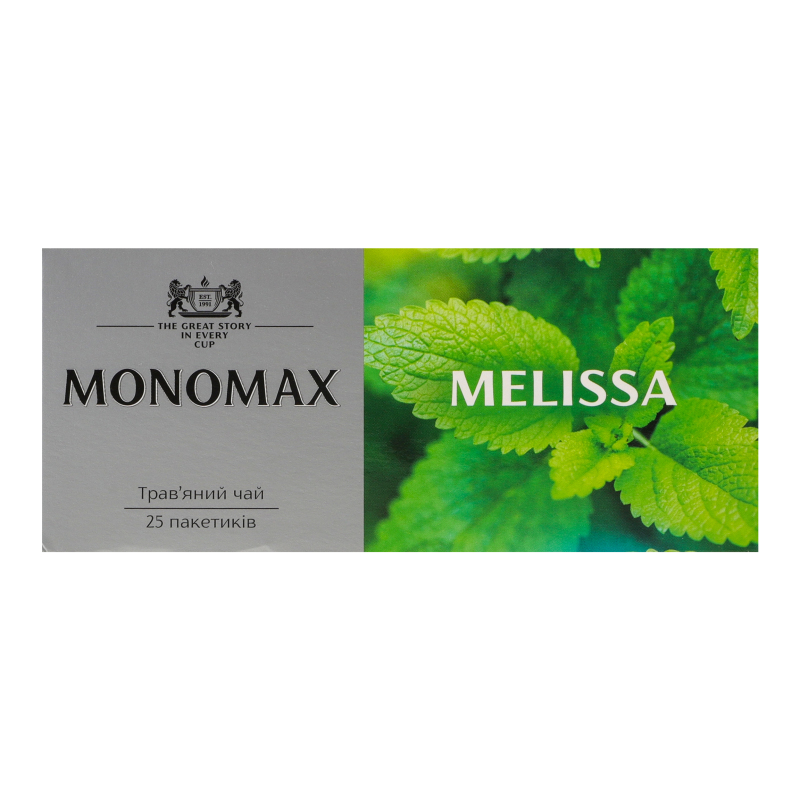 Чай Мономах зел 25шт*1,5г Меліса
