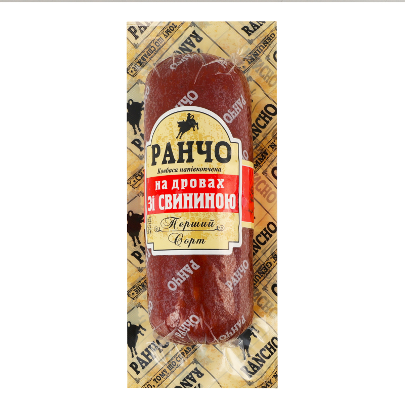 Ковбаса Ранчо н/к 220г На дровах зі свин
