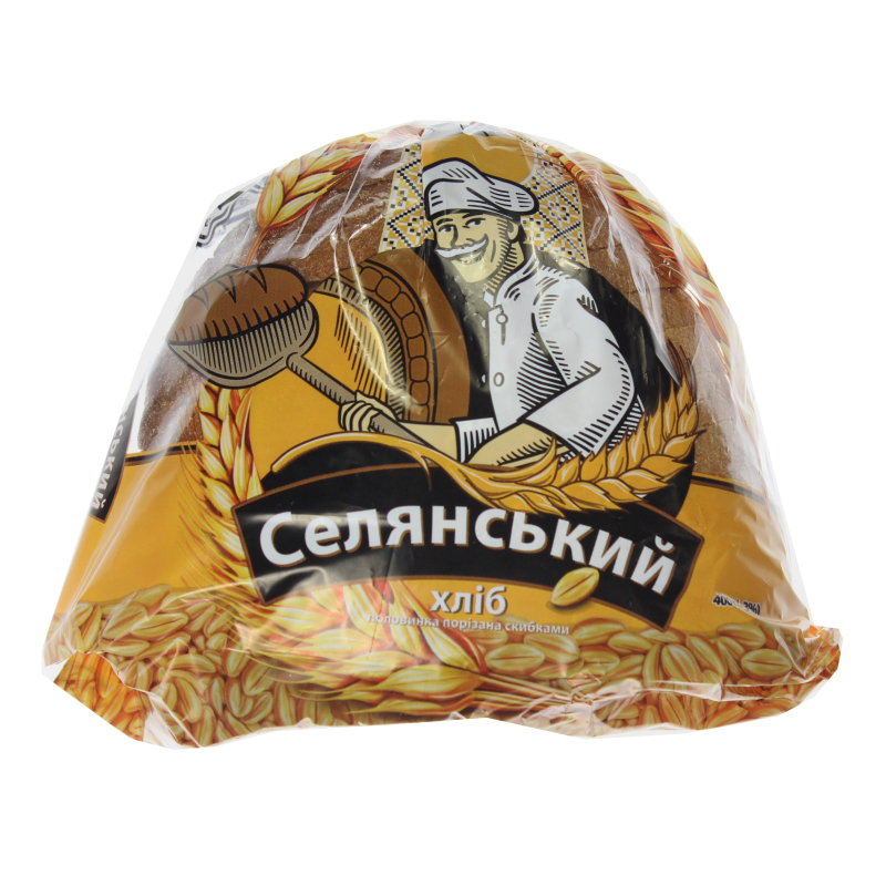 Хліб Зол Коровай 400г Селянський