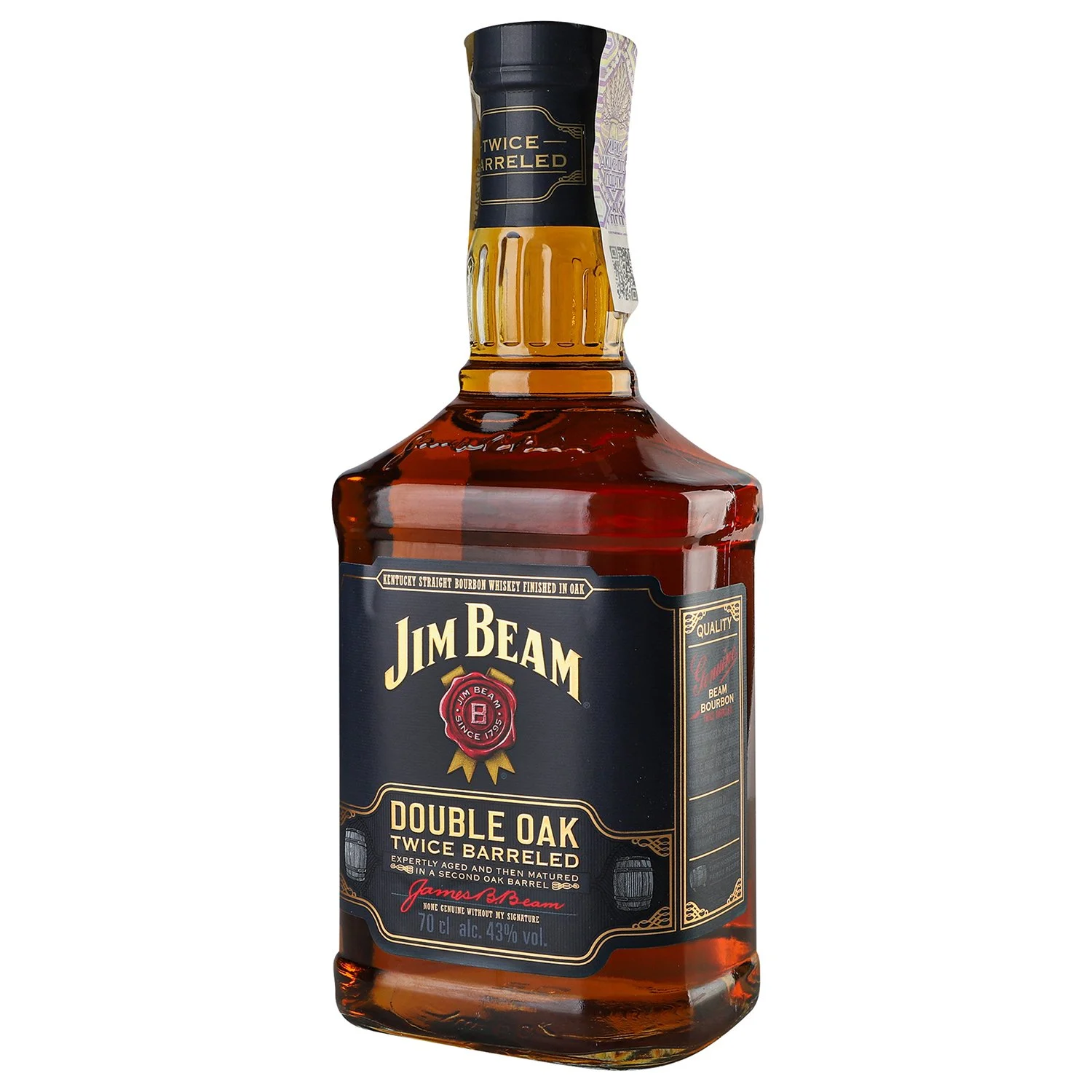 Віскі Jim Beam 0,7л Double Oak 43%