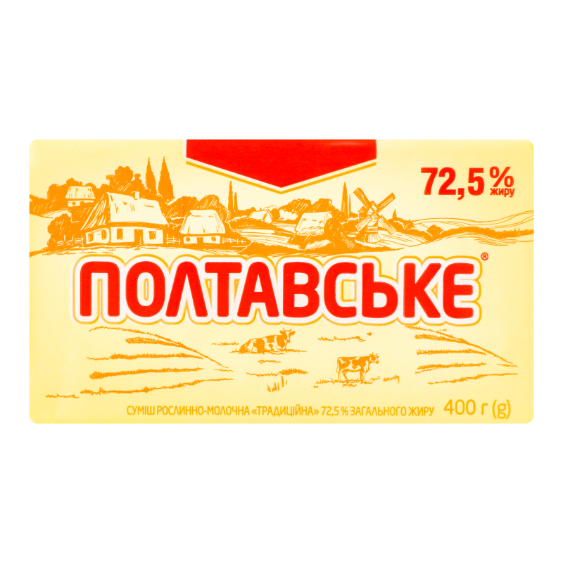Спред Рідна Хатинка 72,5% 400г Полтавськ