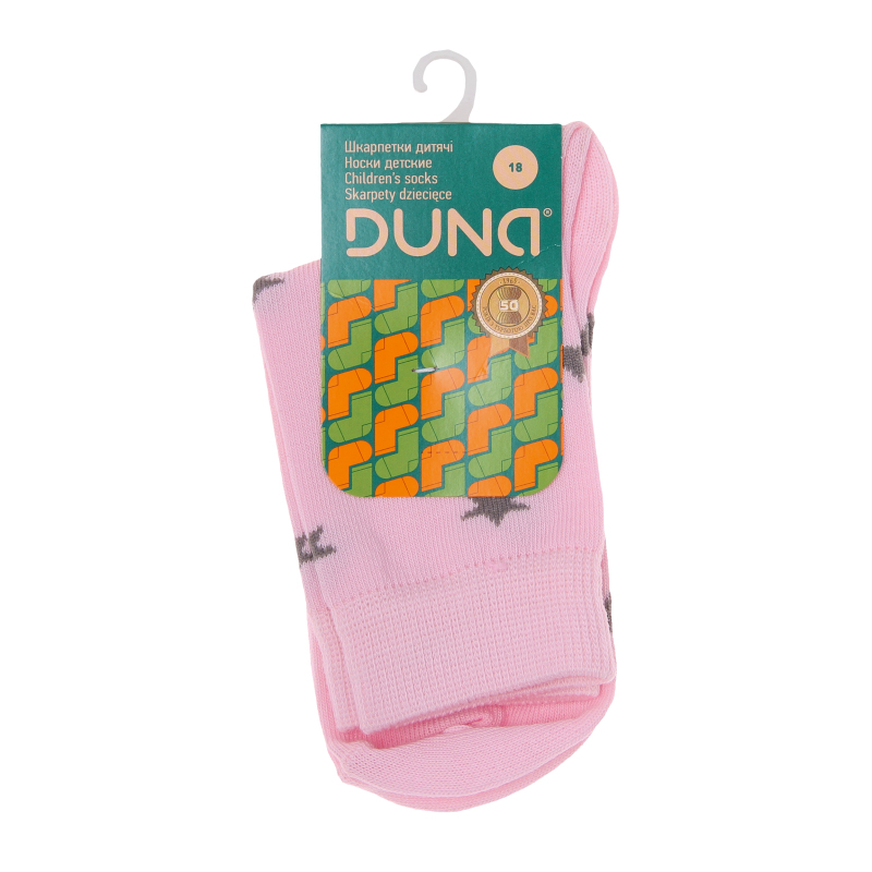 Шкарпетки Дюна дит 456 18-20 Рожевий