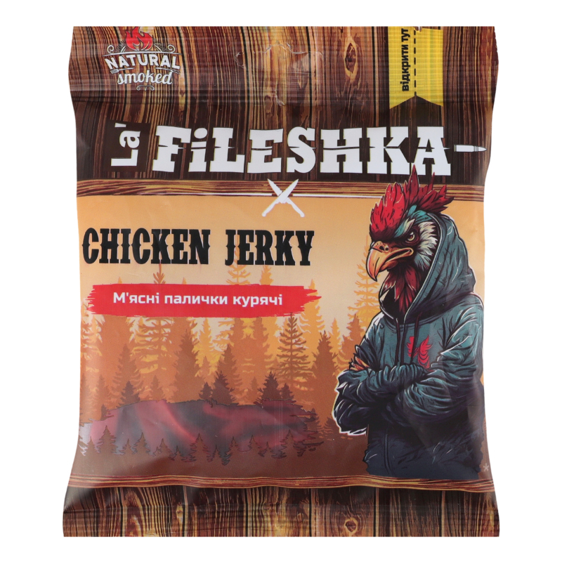 Снек La Fileshka 45г Мясні палич курячі