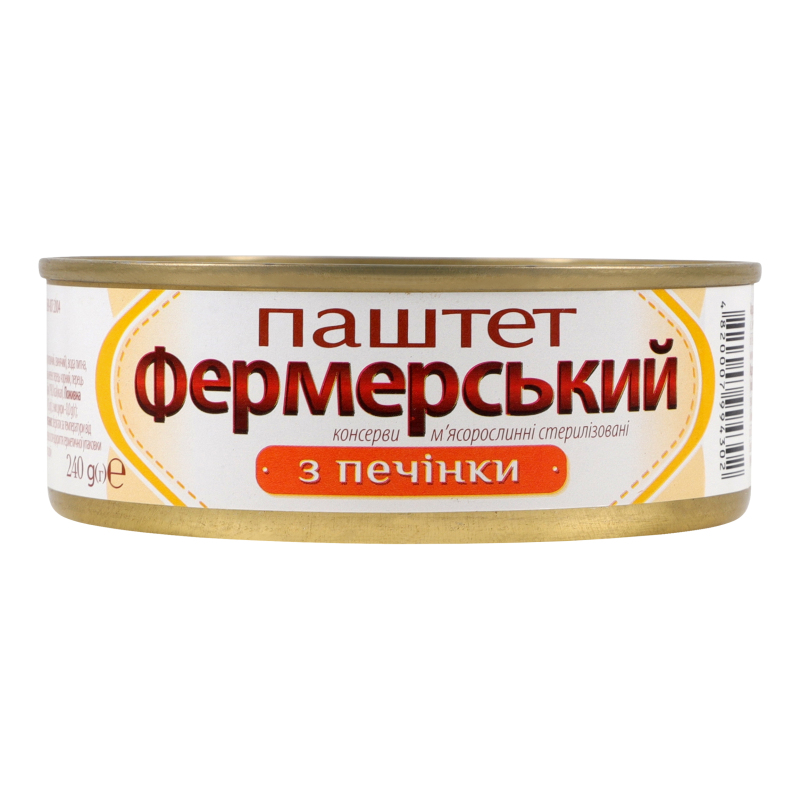 Консерва Оніс 240г Паштет ферм мяс печін