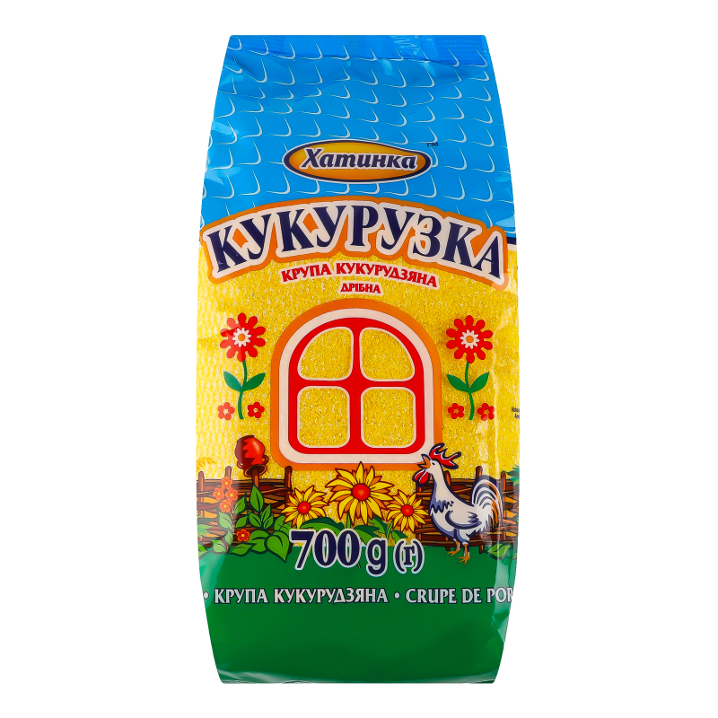 Крупа Хатинка 700г Кукурудзяна дрібна