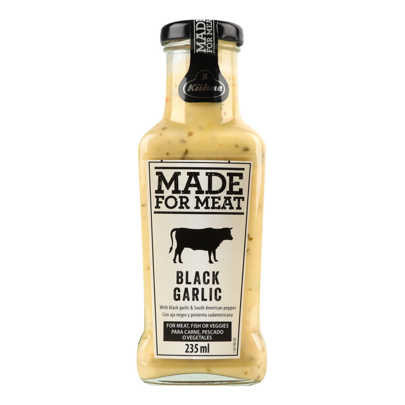 Соус Kuhne 235мл MadeForMeat Чорн Часник