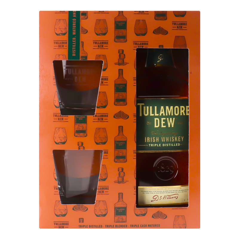 Віскі TullamoreDew 0,7л Original 40%+2ск