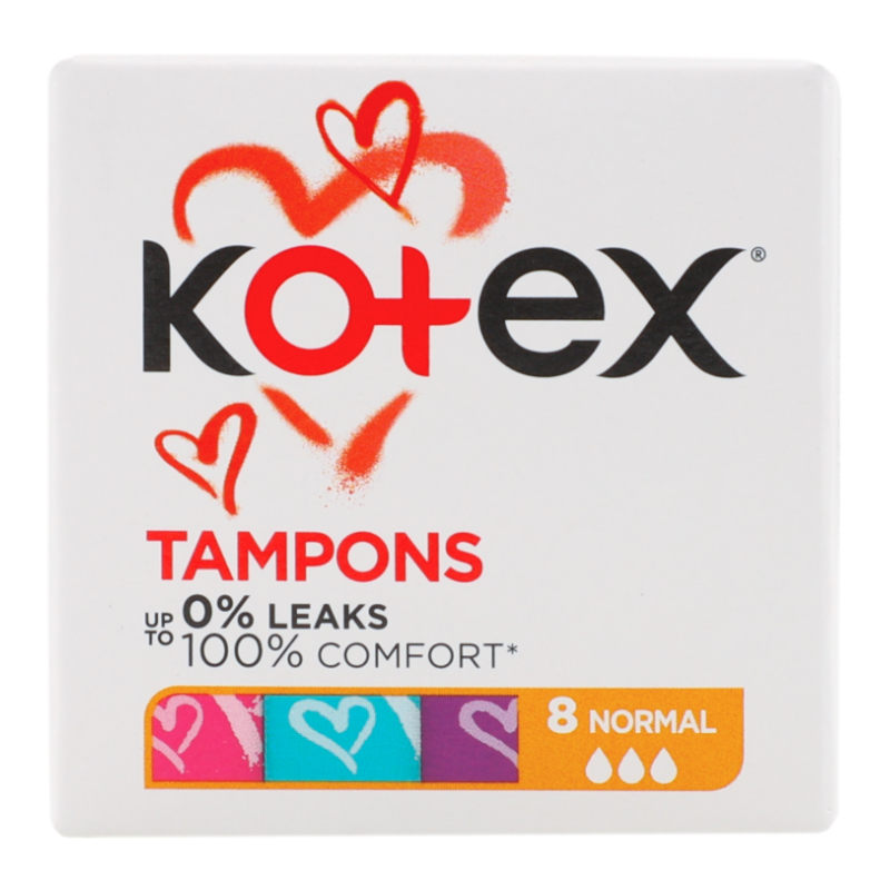Тампони Kotex Нормал 8+4шт
