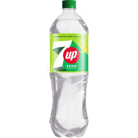 Напій 7UP 2л Лимон лайм без цукру