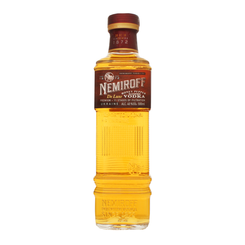 Настоянка Nemiroff 0,5л ДеЛюкс мед перец