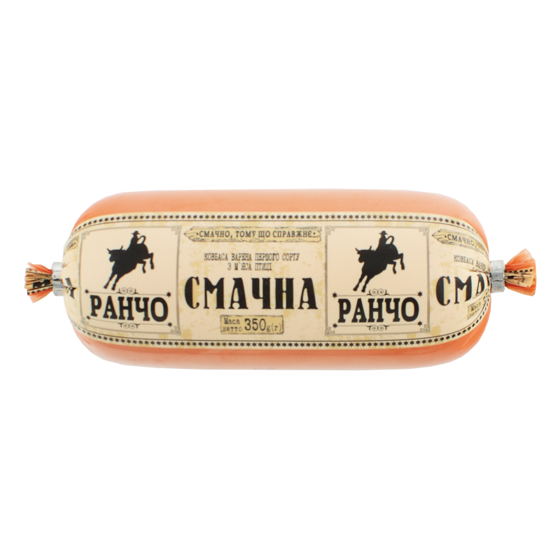 Ковбаса Ранчо вар 350г Смачна