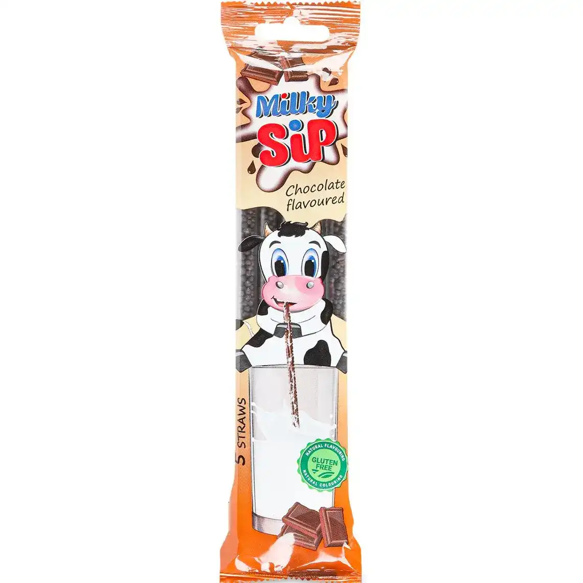 Трубочка Milky Sip 30г д/молока Шоколад