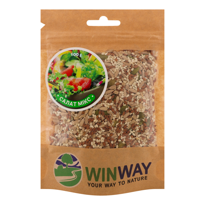Насіння суміш Winway 100г Салатний мікс