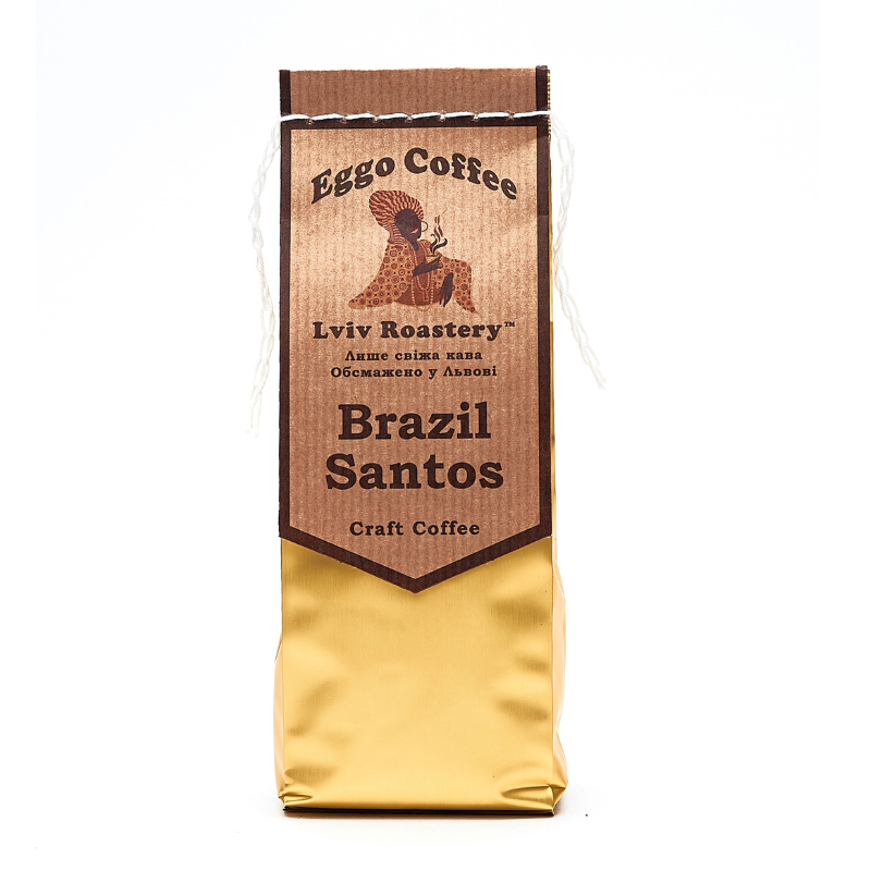Кава Eggo Coffee100г Бразилія Сантос