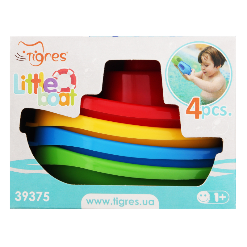 Іграшка Набір кораблів 4шт ВКоробц39375