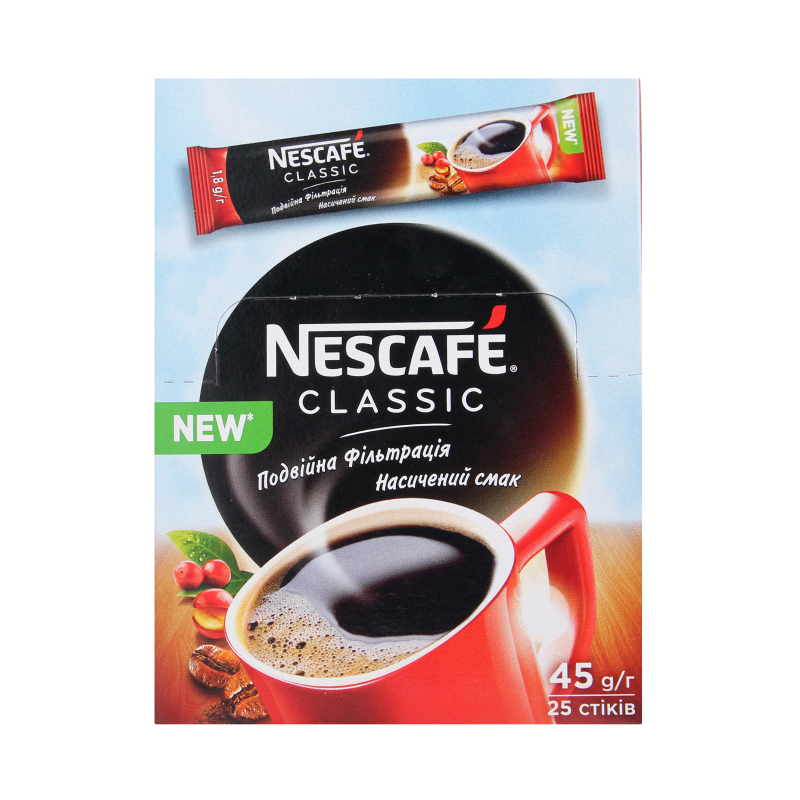 Кава Nescafe 1,8г Класік стік