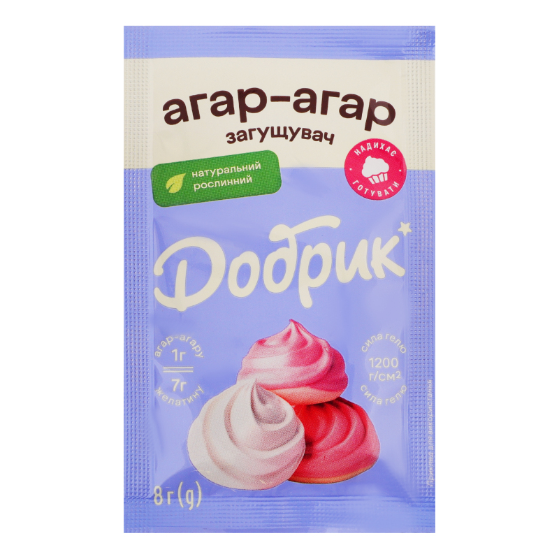Згущувач Добрик 8г Агар-Агар