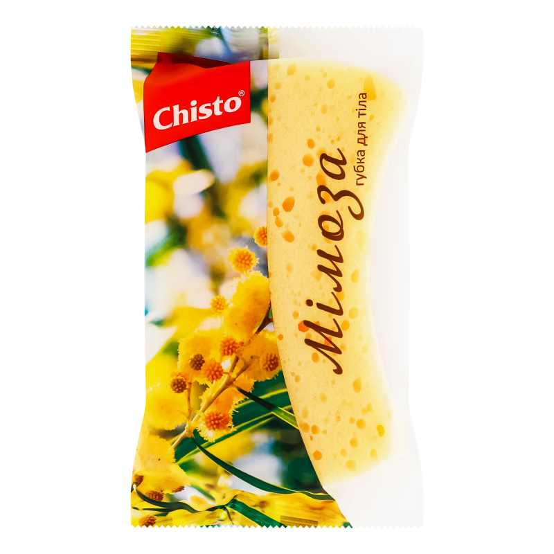Губка Chisto банна д/тіла Мімоза