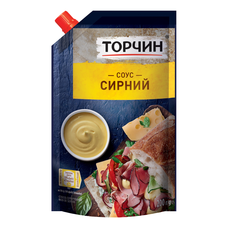 Соус Торчин д/п 200г Сирний