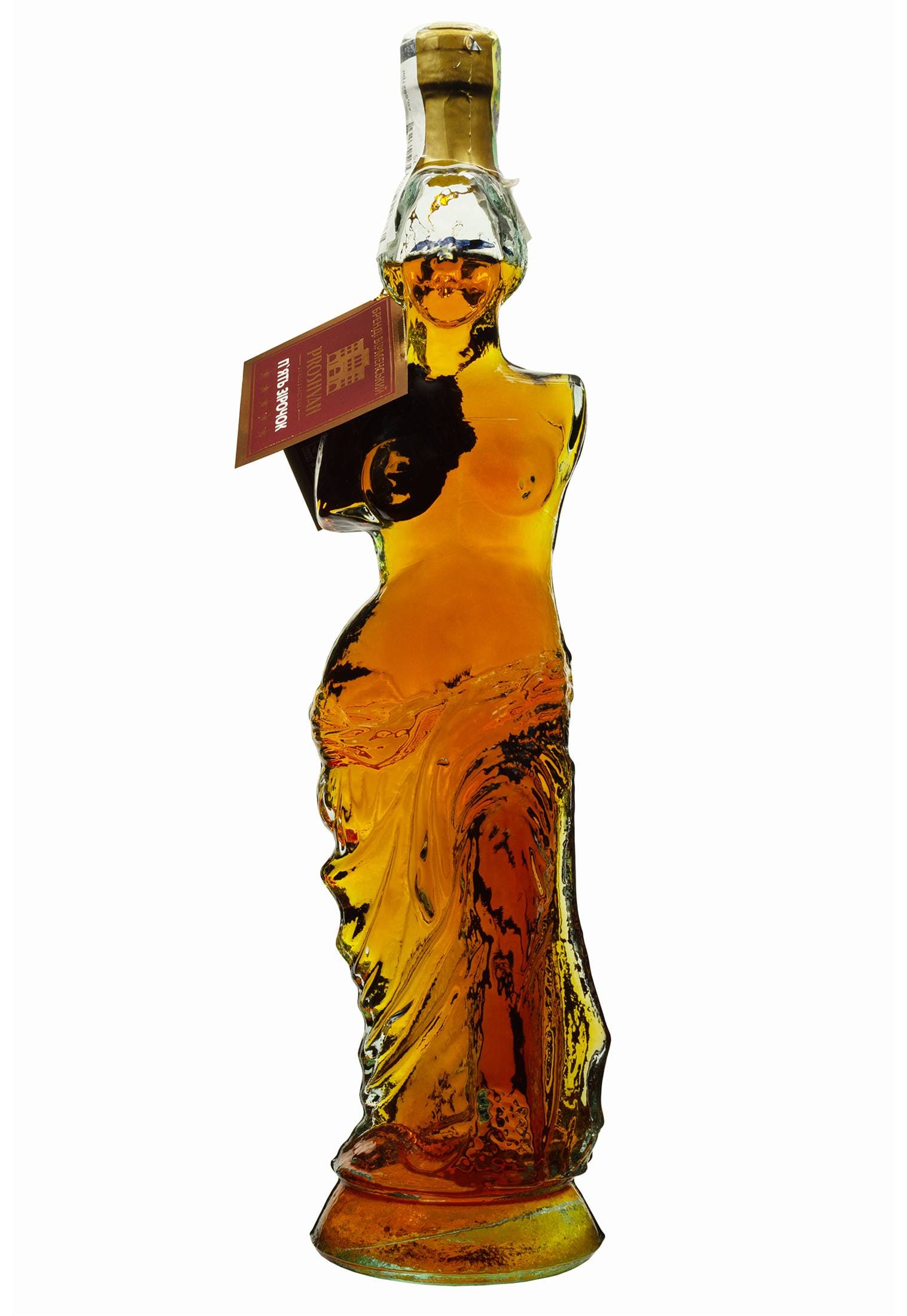 Бренді ПКЗ 0,5л 5* Вірмен Афродита 40%