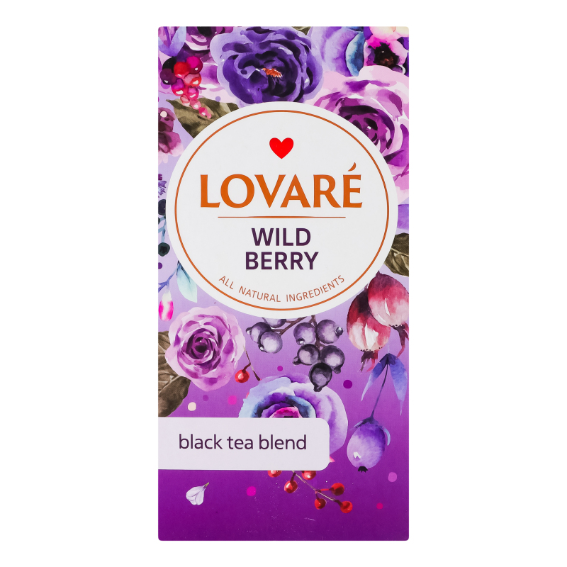 Чай Lovare 24шт*1,5г Дикі ягоди