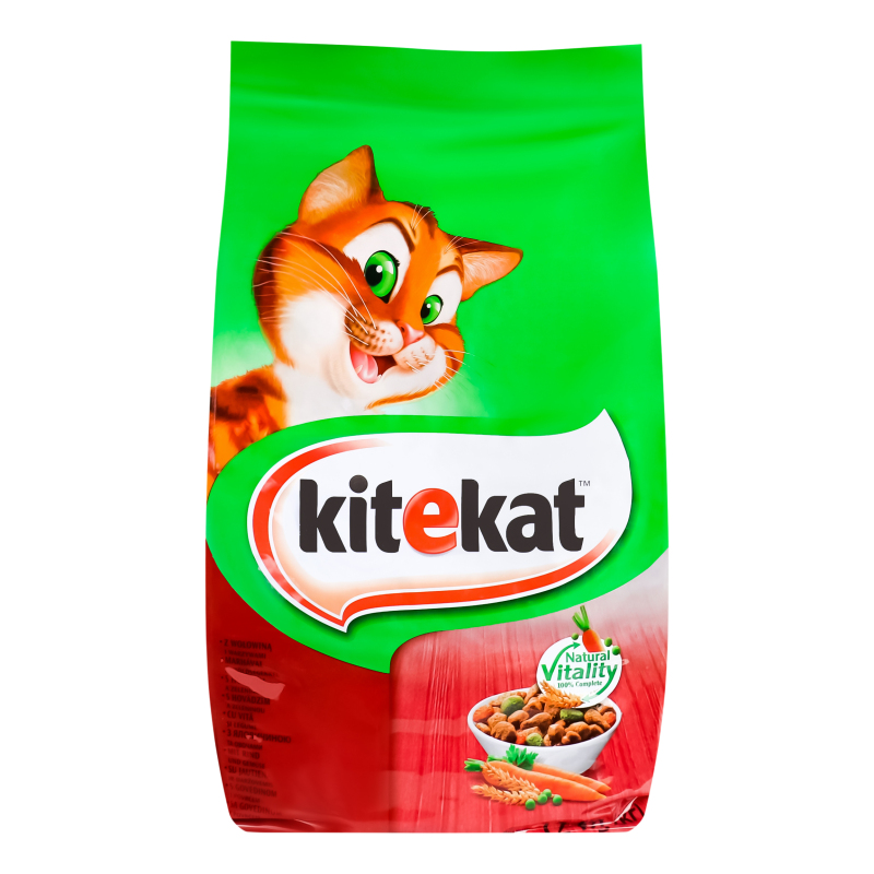 Корм Кітікет сух Яловичина з овочами