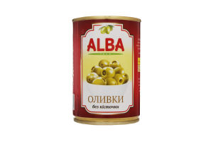 Оливки Alba Food 300мл зел б/к