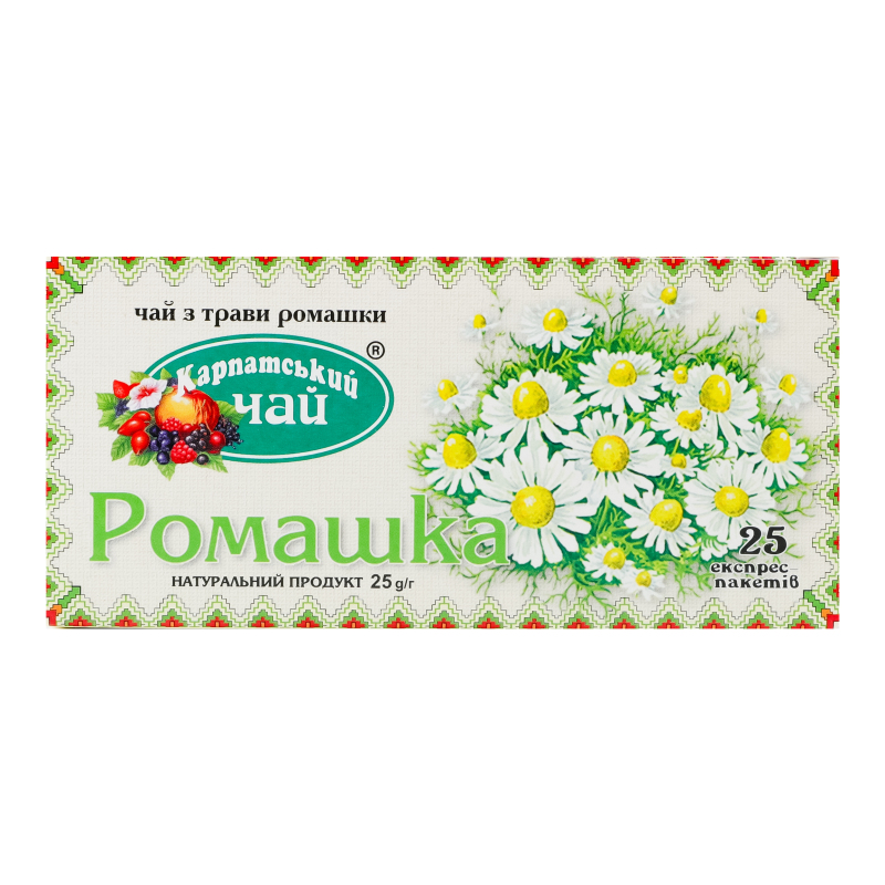 Чай Карпатський 25*1г Ромашка ф/п