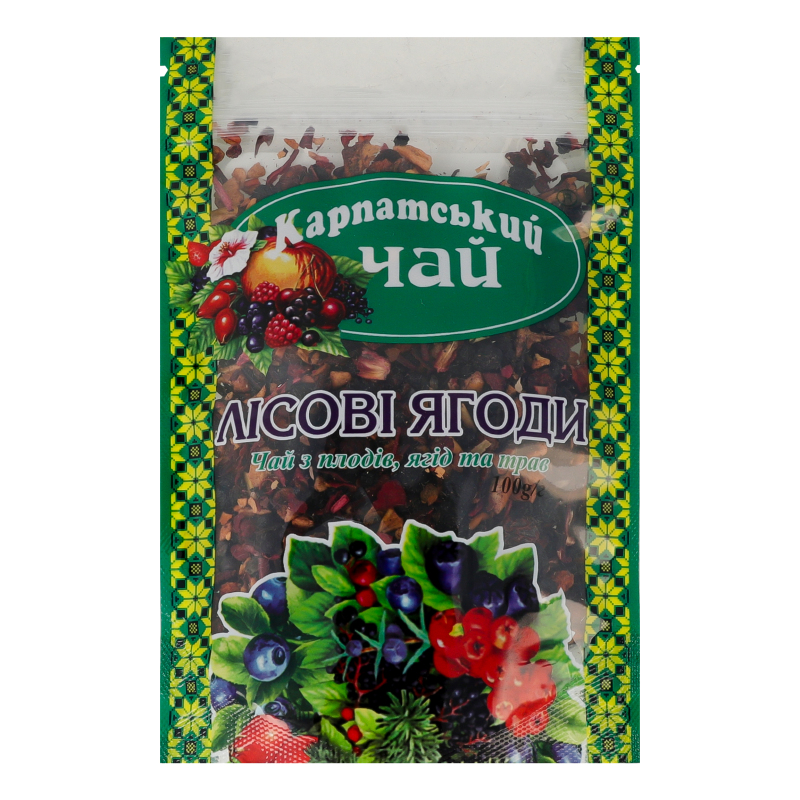 Чай Карпатський 100г Лісові ягоди