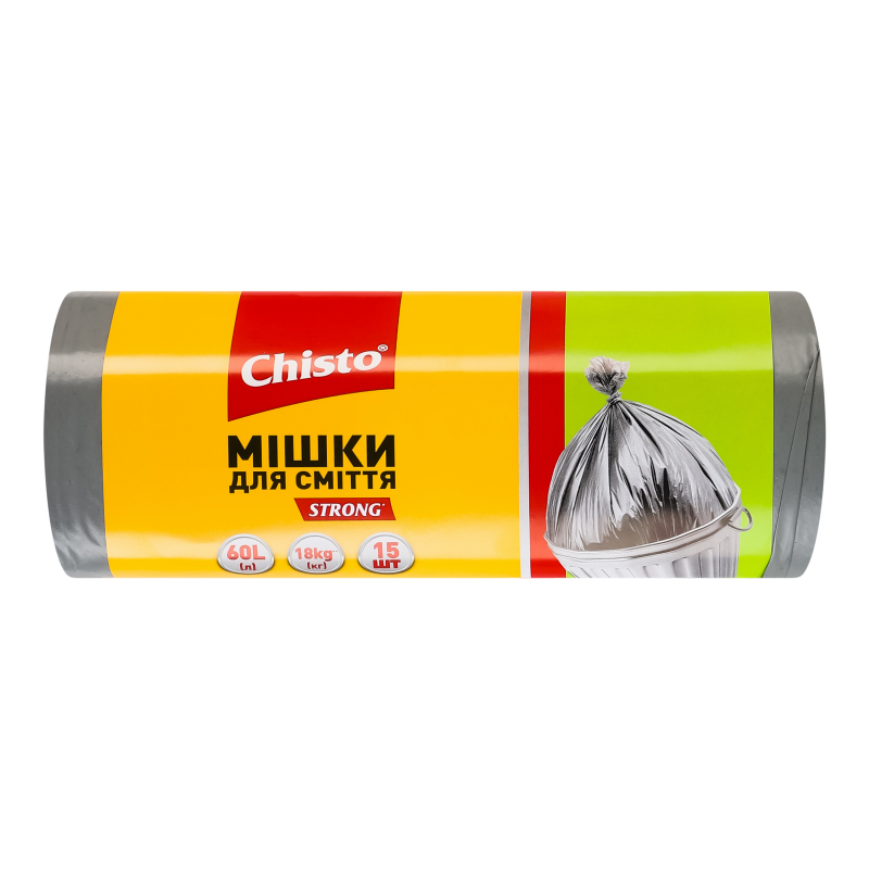 Мішки Chisto д/сміття 60л 15шт