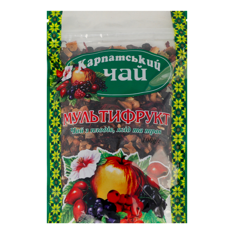 Чай Карпатський 100г Мультифрукт