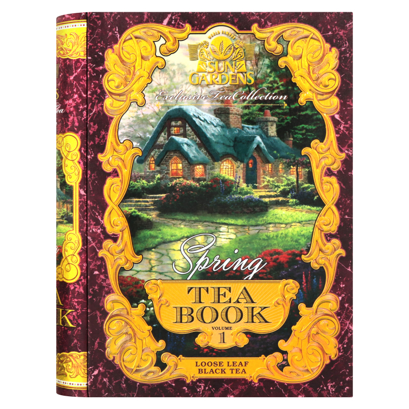 Чай SunGardens 100г чорн Весна Том 1 ж/б