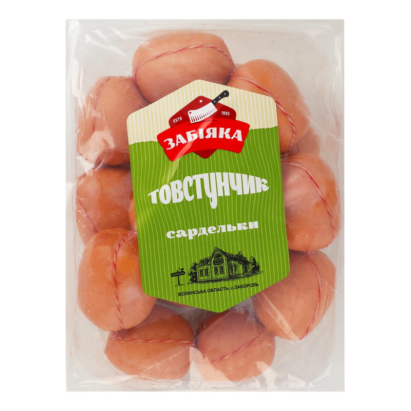 Сардельки Забіяка Товстунчик в/с