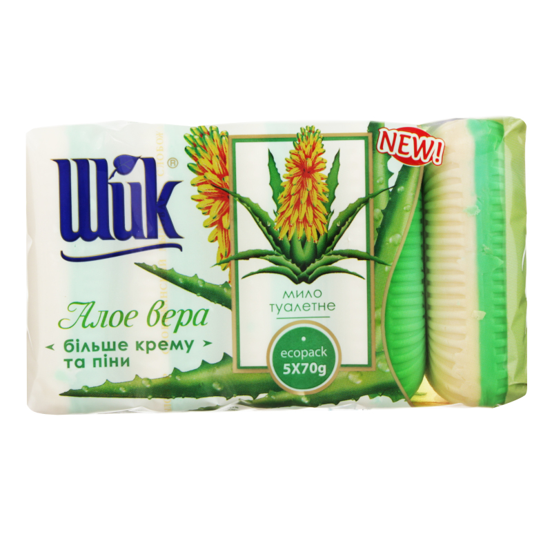 Мило Шик 5шт*70г Алоє вера