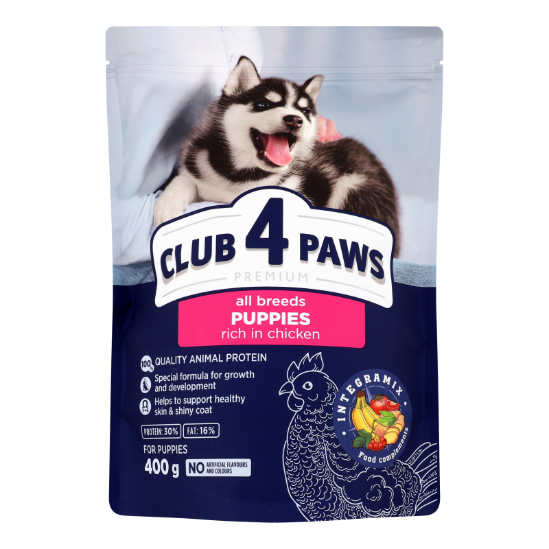 Корм Клуб 4 Лапи дц 400г