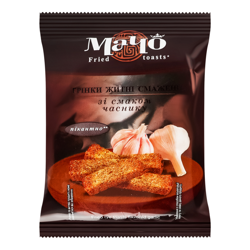 Грінки Мачо 65г Часник
