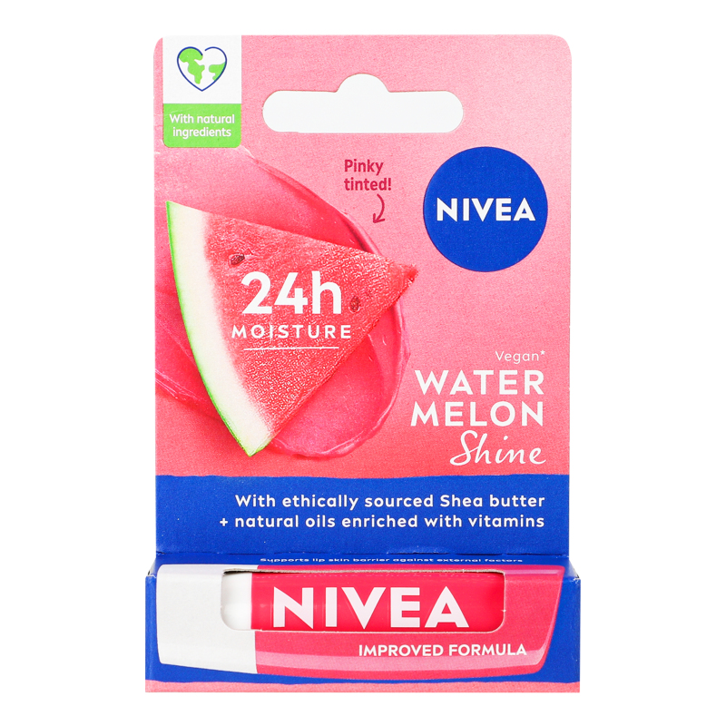 Бальзам д/губ Nivea 4,8г Кавуновий фреш