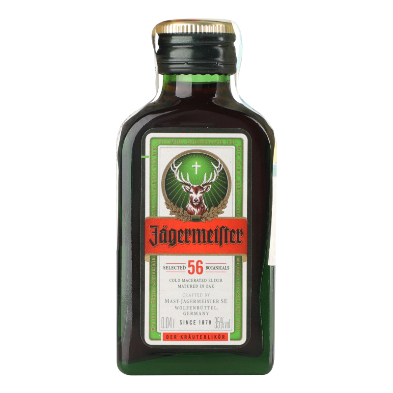 Лікер Jagermeister 0,04л 35%