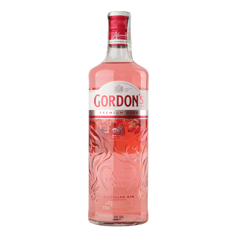 Джин Gordon's 0,7л Premium Pink 37,5%