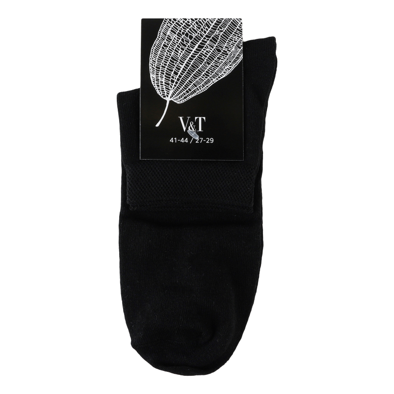 Шкарпетки V&T comfort чол 27*29 чорний