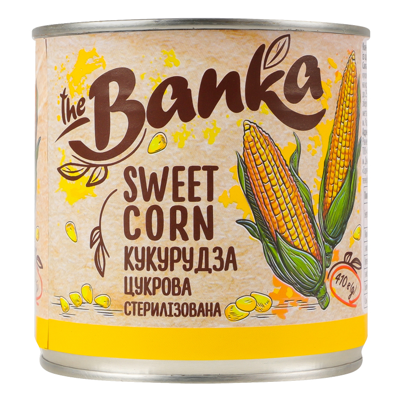 Кукурудза The Banka 410г Цукрова з/б