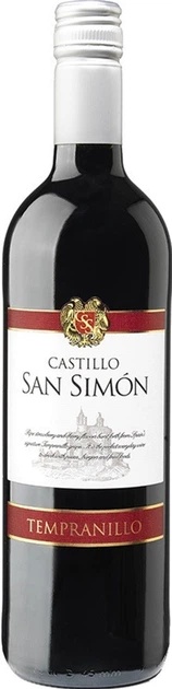 Вино C.S.Simon 0,75л Tempranillo чер сух