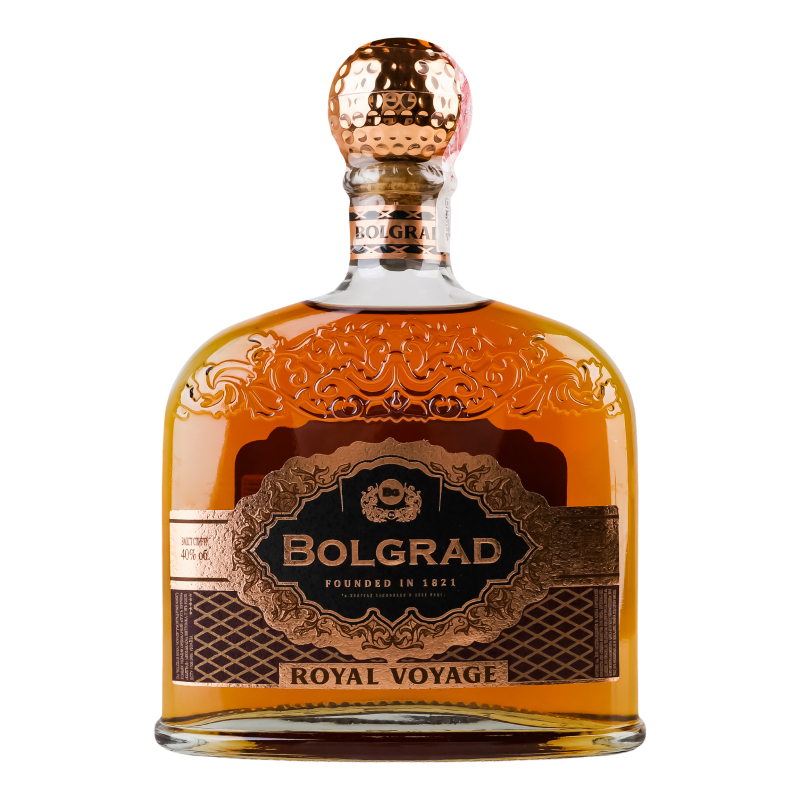 Коньяк Bolgrad 0,5л 5* Royal Voyage 40%