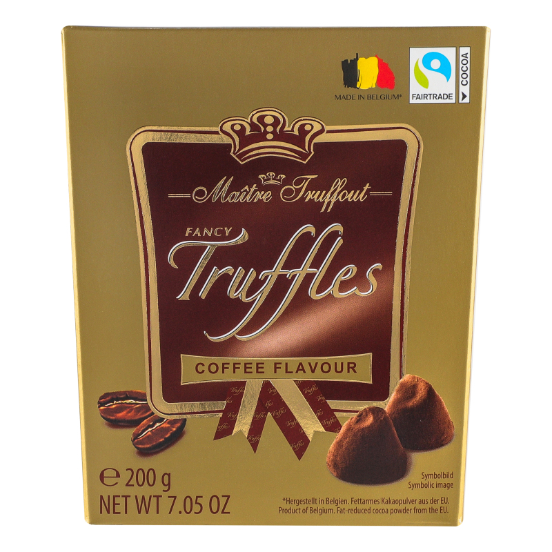 Цукерки MaitreTruffout 200гTrufflesCoffe