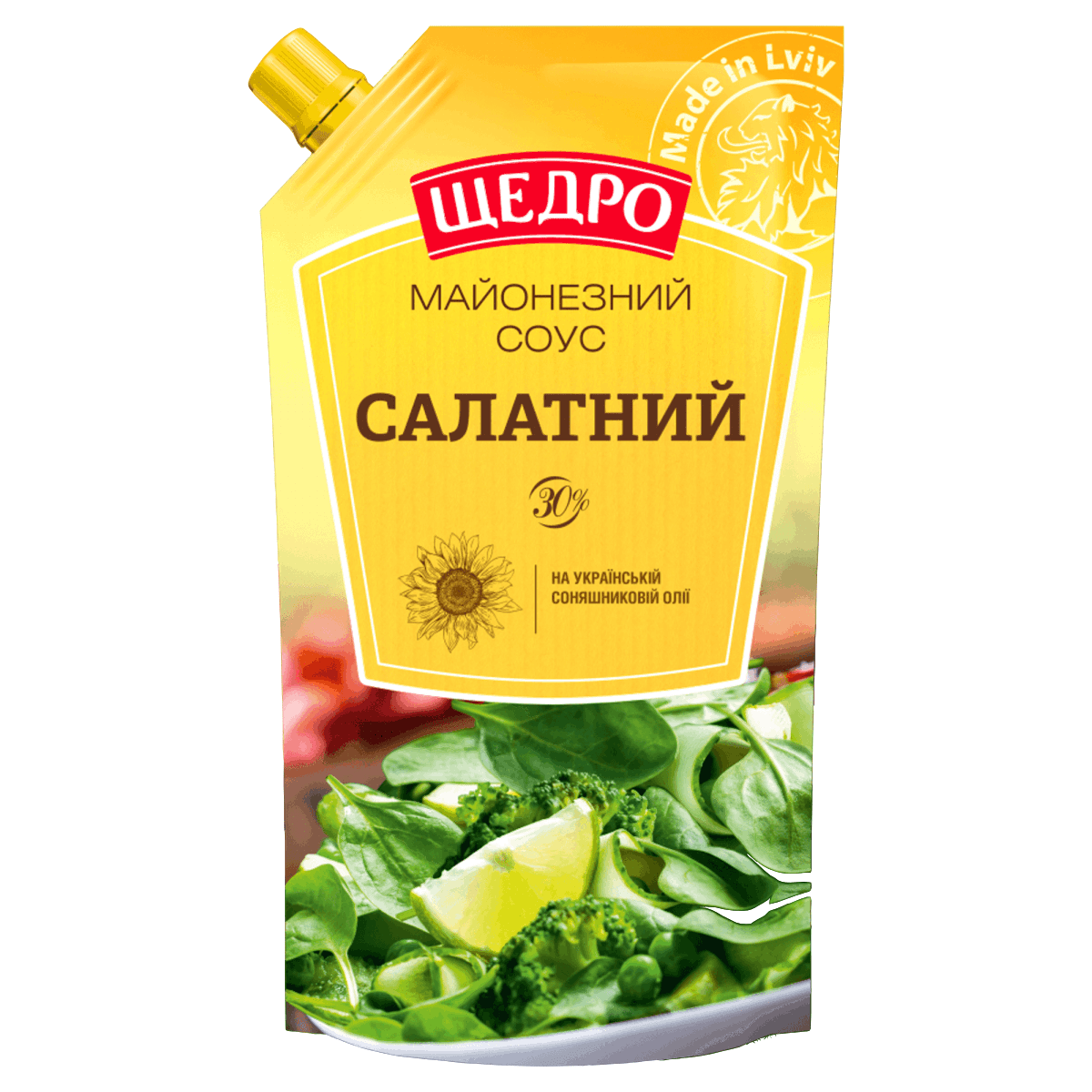 Майонезний соус Щедро 30% 550г Салатний