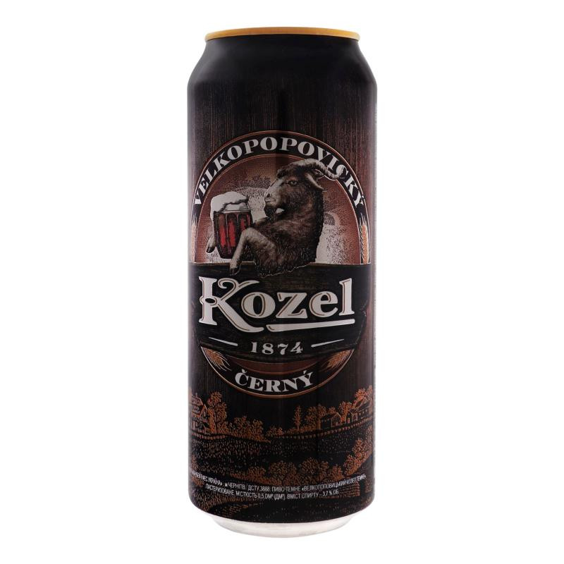 Пиво Velkopopovicky Kozel 0,5л Темне3,7%