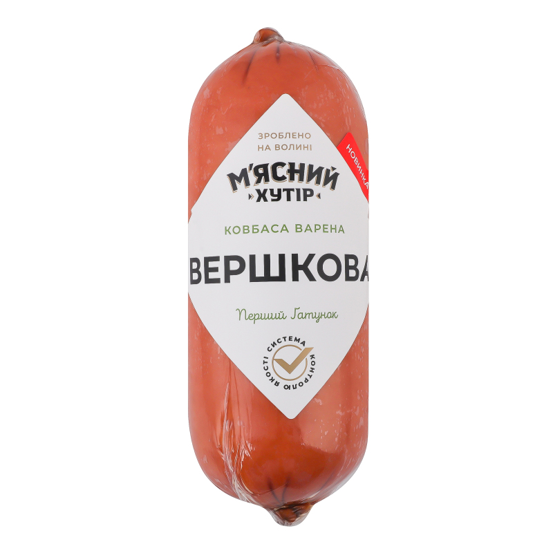 Ковбаса Мясний Хутір вар Вершкова 1г