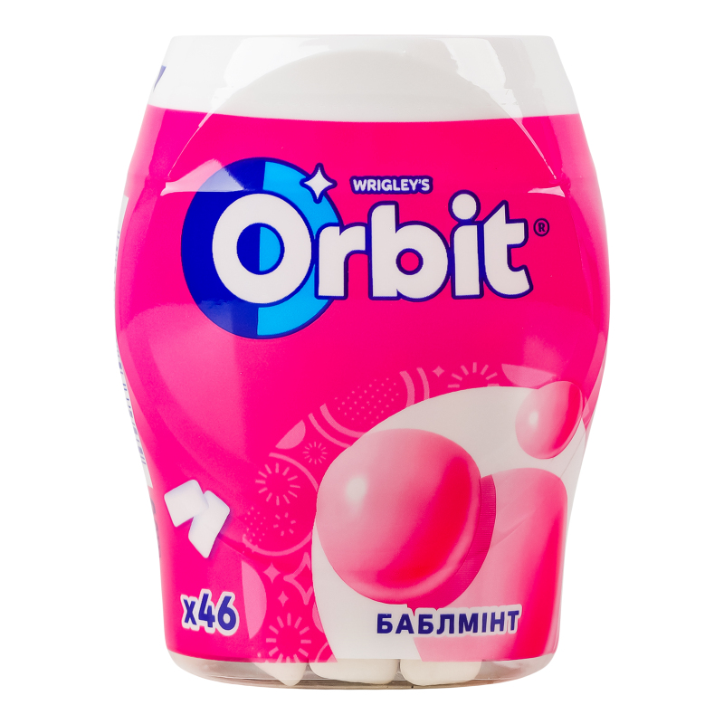Жув гумка Orbit 64г Bottle Bubblemint