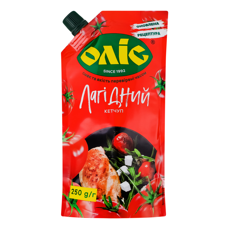Кетчуп Оліс 250г Лагідний дп