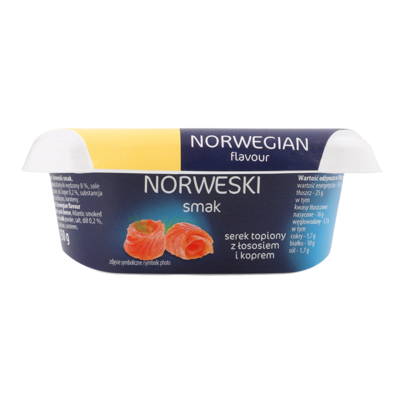 Сир Mlekpol пл 150г Norweski Smak лосось